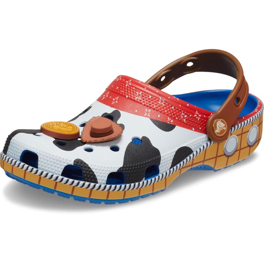 【美品】クロックス トイストーリーウッディ サンダル 27.0 コラボ 完売品 Crocs(クロックス) サンダル トイストーリー ウッディ クラシック