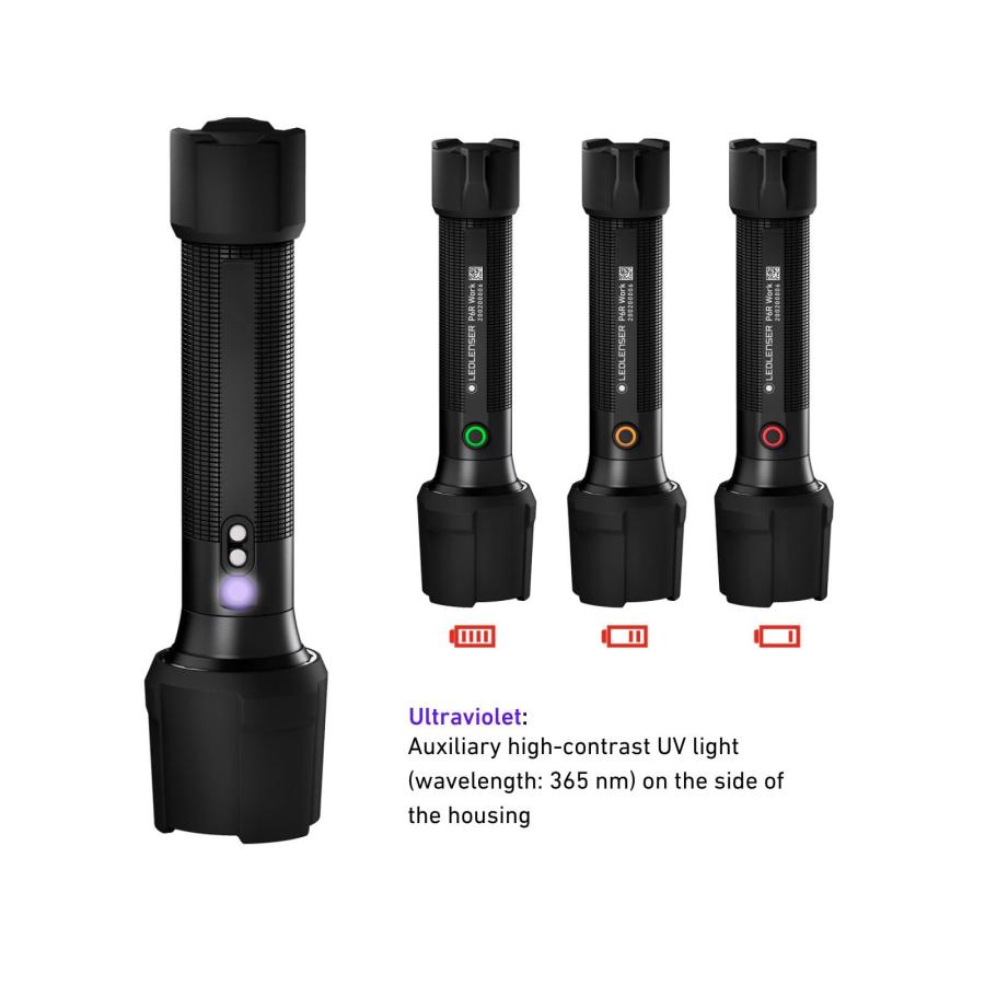 Ledlenser(レッドレンザー) ハンディライト P7R Work UV LEDフラッシュ