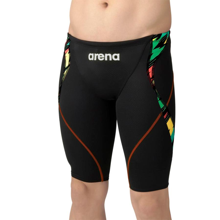 アリーナ(arena) 競泳水着 レース用 WA承認 AQUA ADVANCED メンズ ニット素材 AQUA XTREME 中級者向け AS5SRC24M ブラック×レッド Sサイズ アリーナ] 【WA承認】 競泳水着 レース用 メンズ 【AQUA ADVANCED