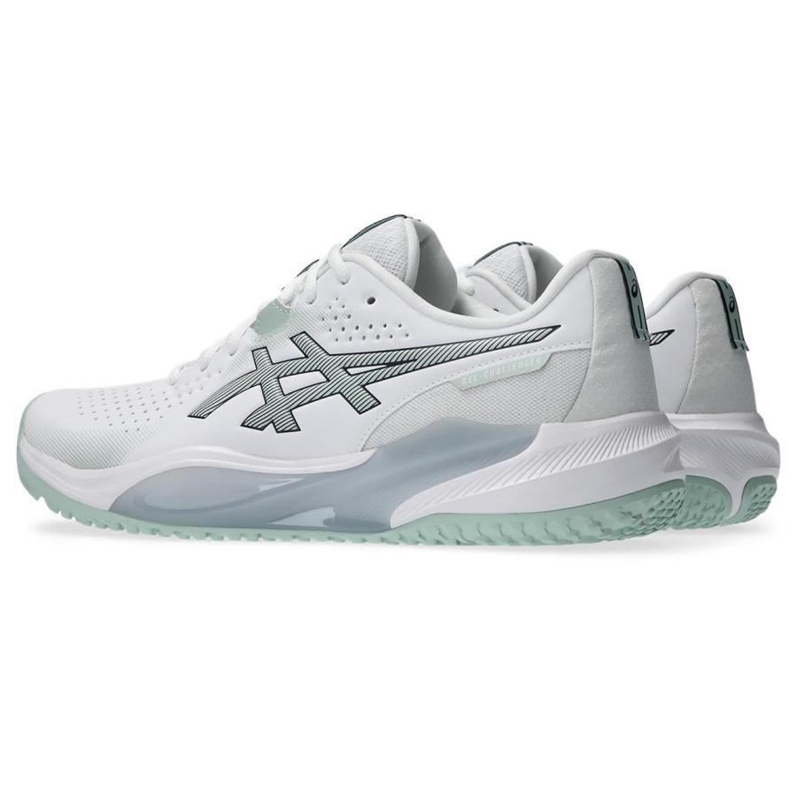 asics(アシックス) テニスシューズ GEL-CHALLENGER 15 OC 1043A026 ユニセックス大人 100(ホワイト/リッケン ロック) 22.5 cm 2Eの画像