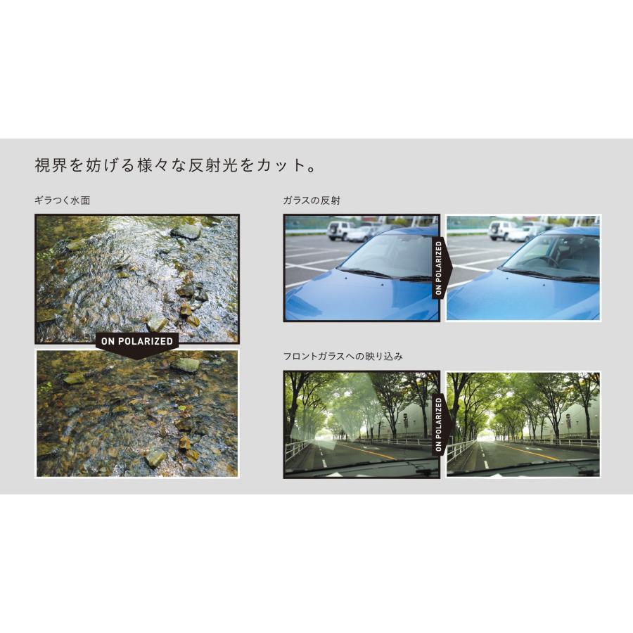 Zeque(ゼクー) 偏光サングラス DD(ディーディー) F-2165 グロスブラック TRUEVIEW SPORTS/ BLUE MIRROR_2