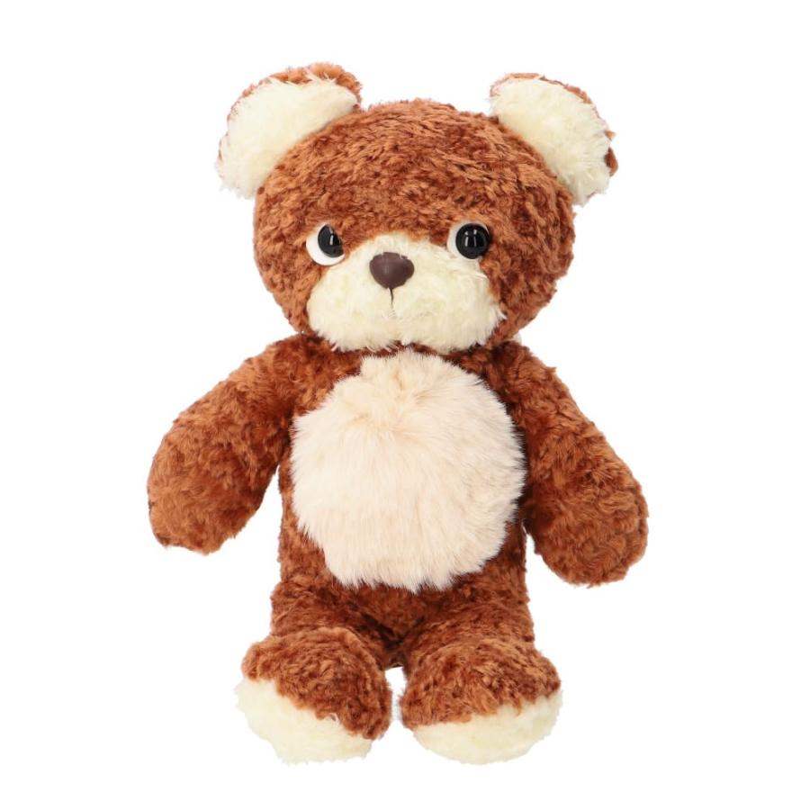 クマのモコ Mサイズ ぬいぐるみ ブラウン : ワールドプラス1号店