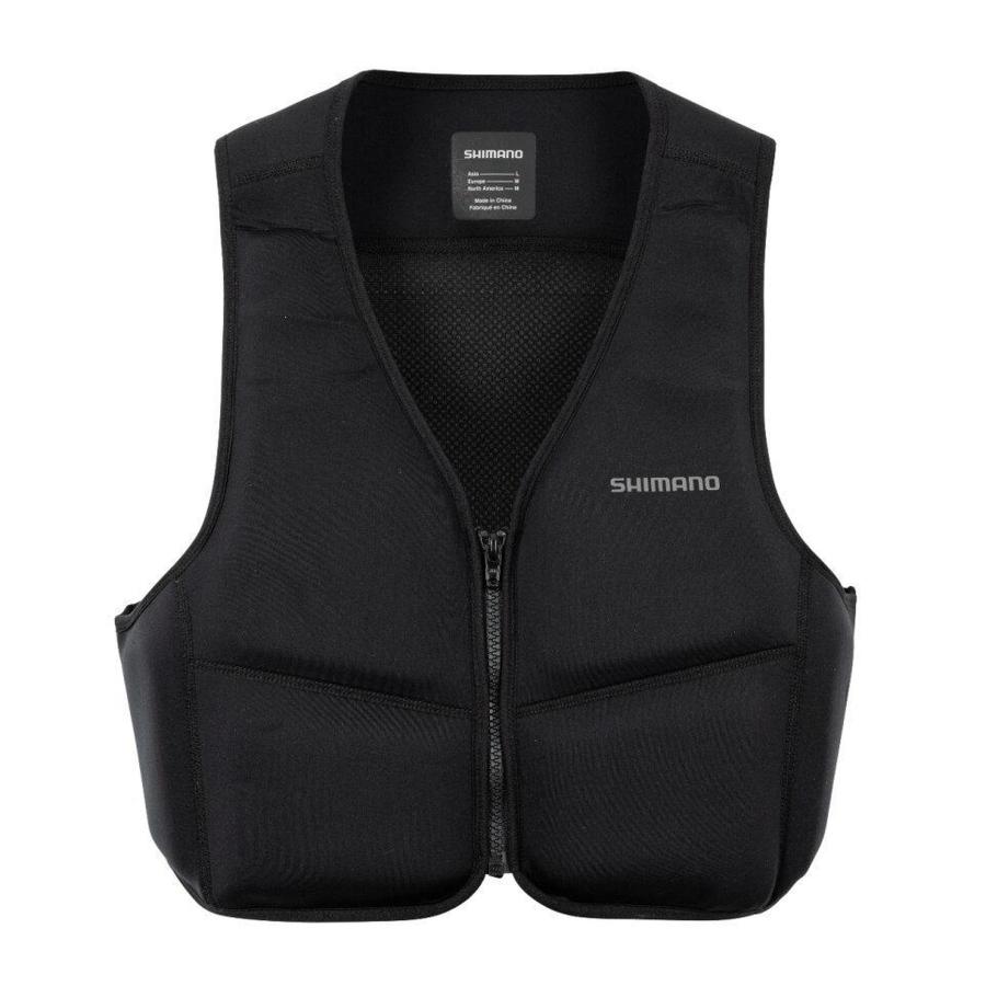 シマノ ガードベスト ブラック FI-027W S : ワールドプラス1号店