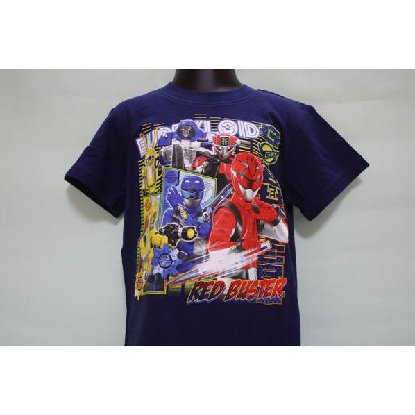 特命戦隊ゴーバスターズ TPETS・Tシャツ・READY！GO！・ネイビー