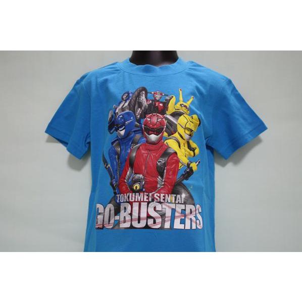 特命戦隊ゴーバスターズ Tシャツ TPETS！ time・ターコイズ