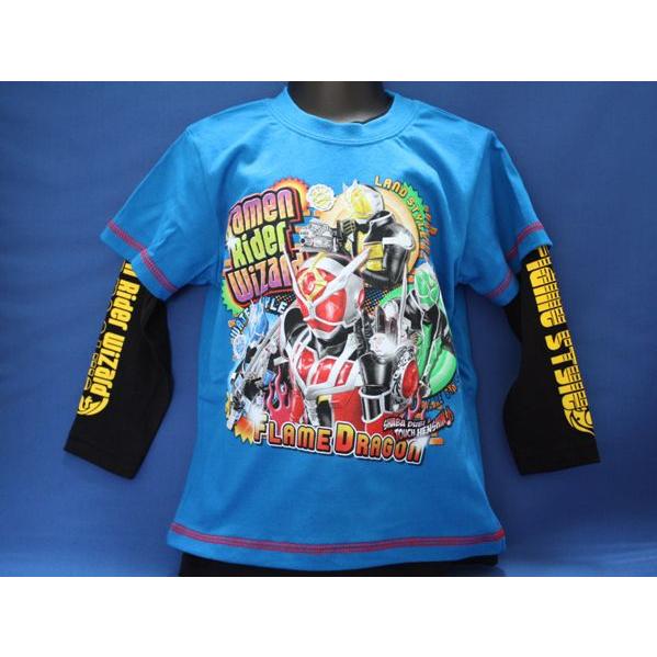仮面ライダーウィザード レイヤードTシャツ・ターコーズ（バンダイ