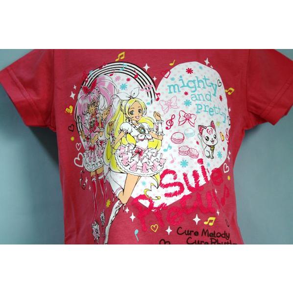 スイートプリキュア ｔｐｅｔｓ ｔシャツ サーモン ハートフル ワールド バンダイ 315 トイズなな 通販 Yahoo ショッピング