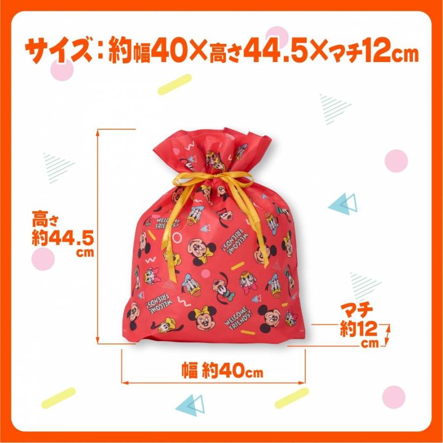 ディズニー ギフトバッグ 不織布（約）40x44.5cm S クリスマス