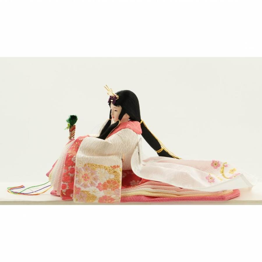 雛人形 手毬桜 金彩 木製 三段 雛人形 手毬桜 金彩 木製 三段