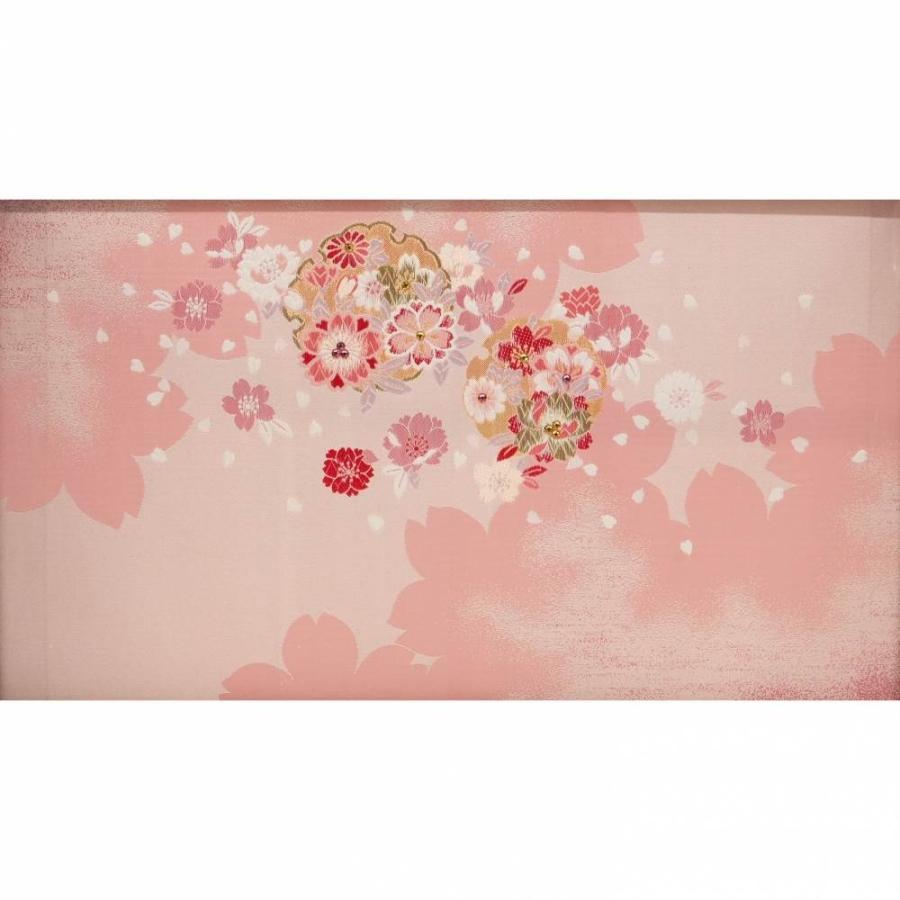 雛人形】ケース飾り 親王飾り「春歌雪輪桜六角アクリル」 (322653
