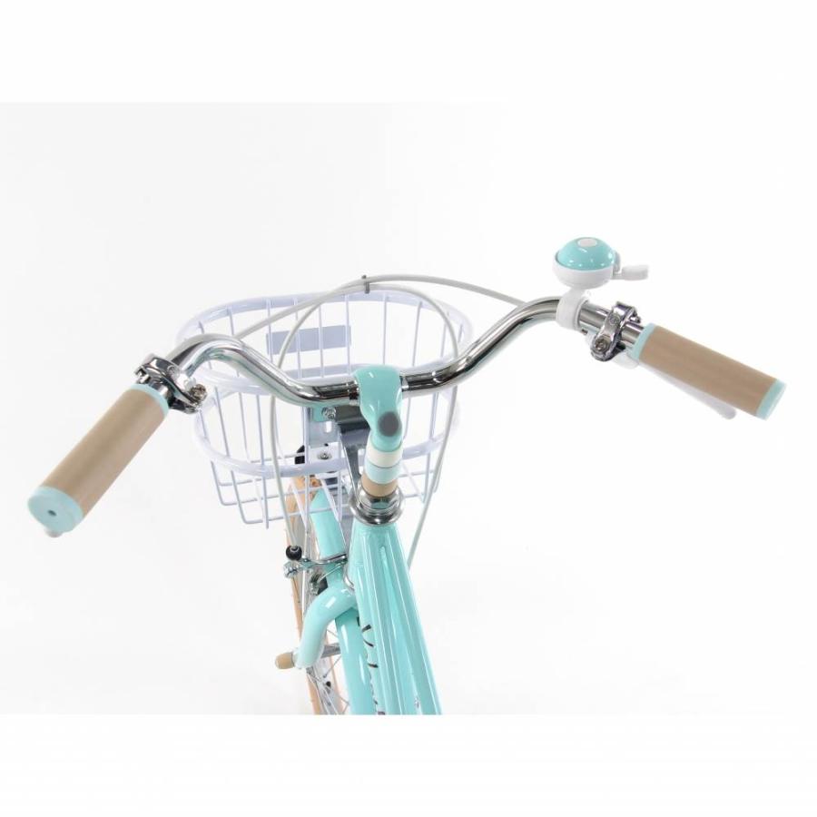 18インチ 身長105〜115cm 子供用自転車 バレンタインキッズ（ミント