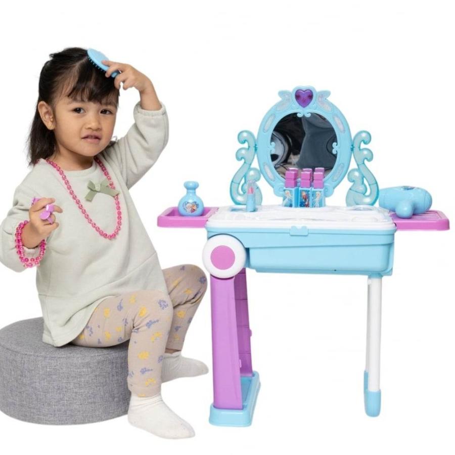 アナと雪の女王 ドレッサーにへんしん！コロコロはこべるスーツケース