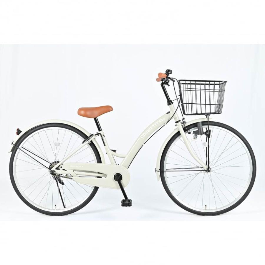 26インチ 身長130〜170cm 子供用自転車 パルティッタ グレー LED