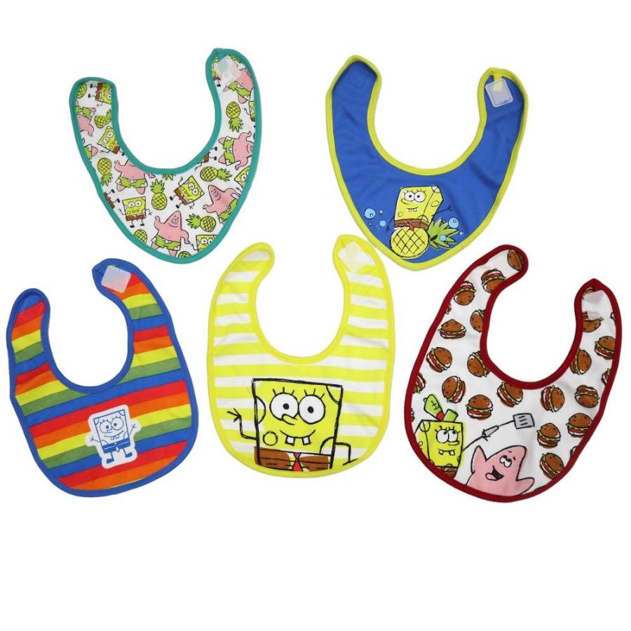 Sponge Bob スポンジボブ スタイ 5枚組 : トイザらス・ベビーザら