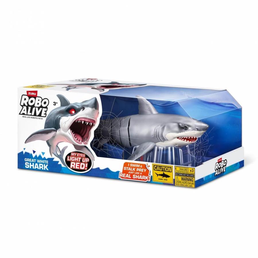 ロボアライブ 泳ぐホオジロザメ : トイザらス・ベビーザらスヤフー店