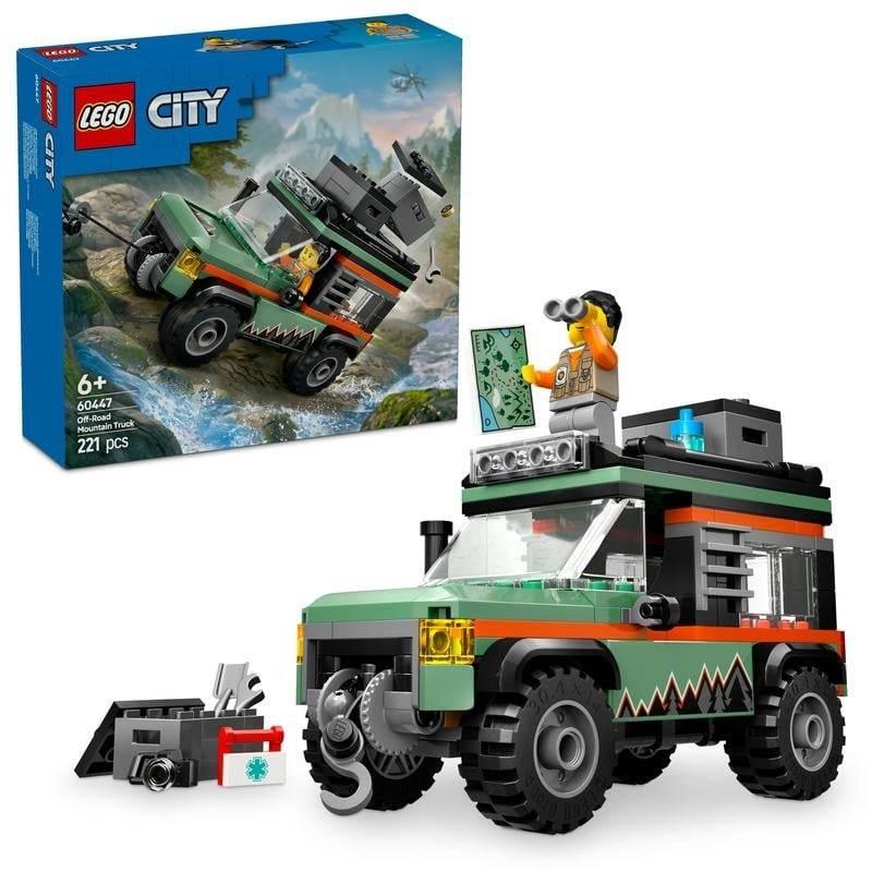 オンライン限定価格*】レゴ LEGO シティ 4WD オフロードマウンテン