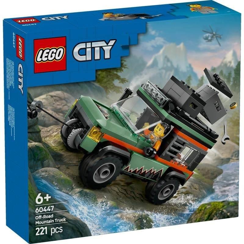 レゴ LEGO シティ 4WD オフロードマウンテントラック 60447｜おもちゃ
