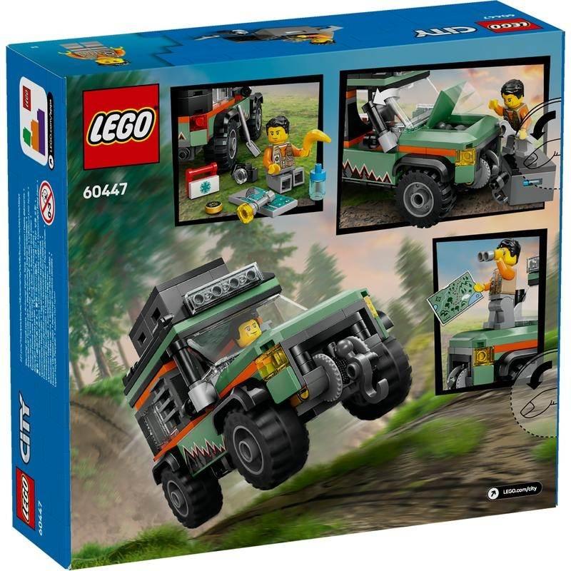 レゴ LEGO シティ 4WD オフロードマウンテントラック 60447 おもちゃ