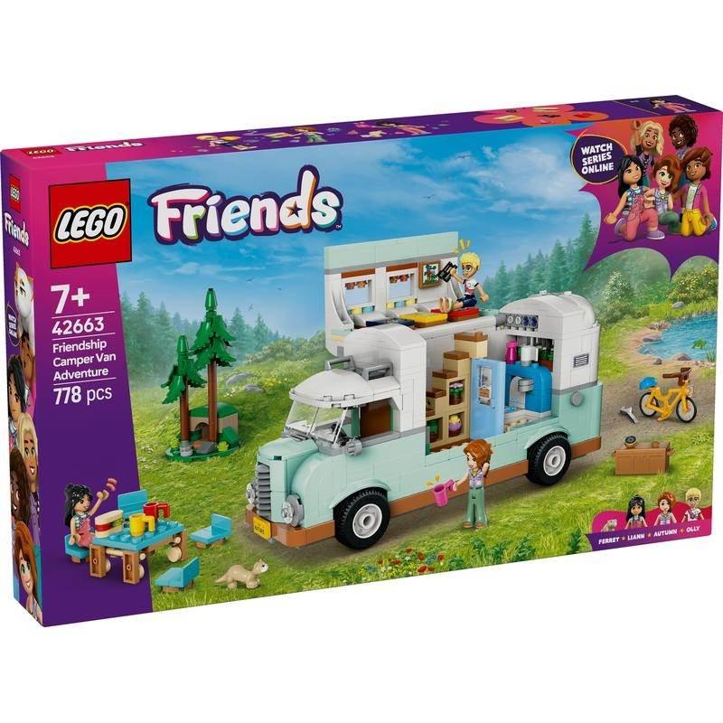 レゴ LEGO フレンズ ワクワク・キャンピングカー 42663｜おもちゃ 玩具 誕生日 プレゼント ブロック 7歳 8歳 9歳 ごっこ遊び 乗り物_2