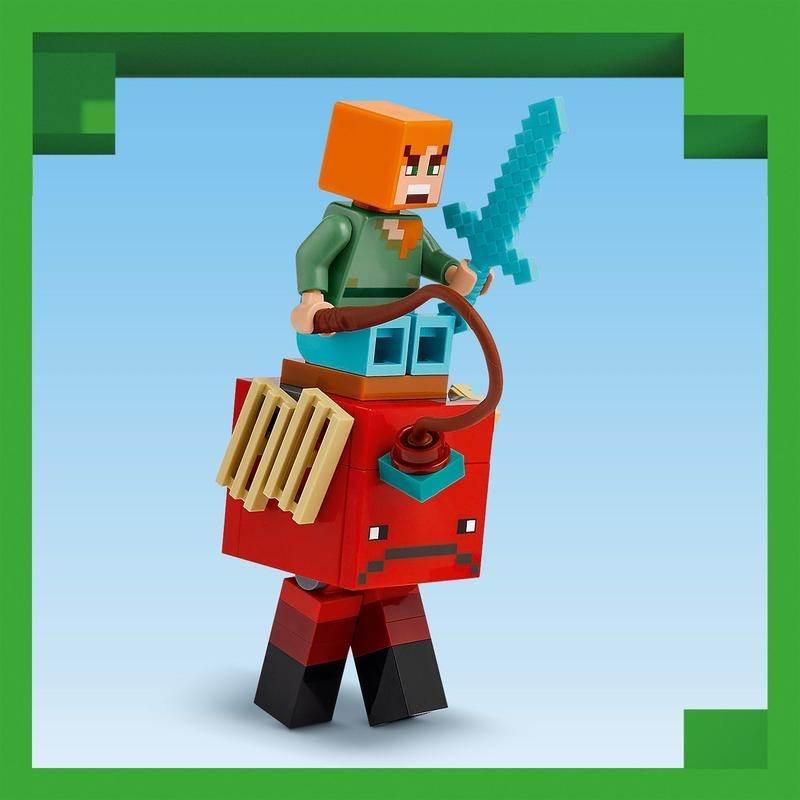 レゴ LEGO マインクラフト ネザーの溶岩バトル 21266 マイクラ