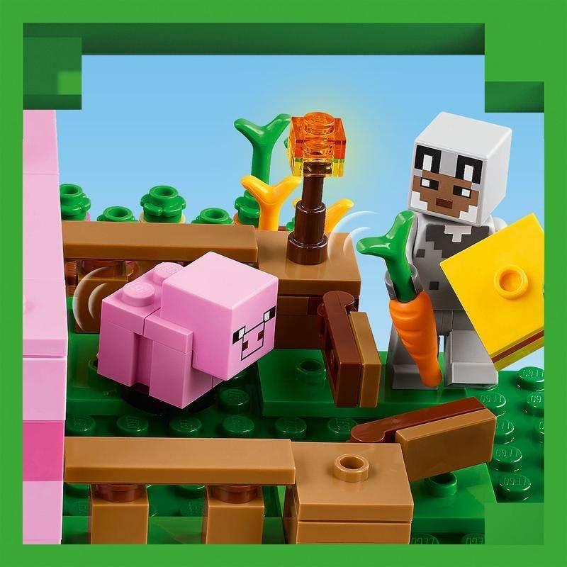 レゴ LEGO マインクラフト 赤ちゃんブタのおうち 21268 マイクラ