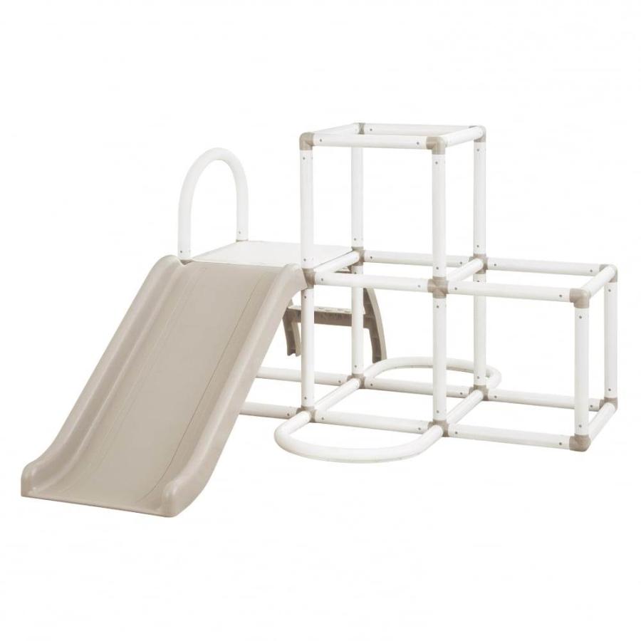 Babycle マイファースト ジャングルパーク ホワイト×グレージュ 1歳半