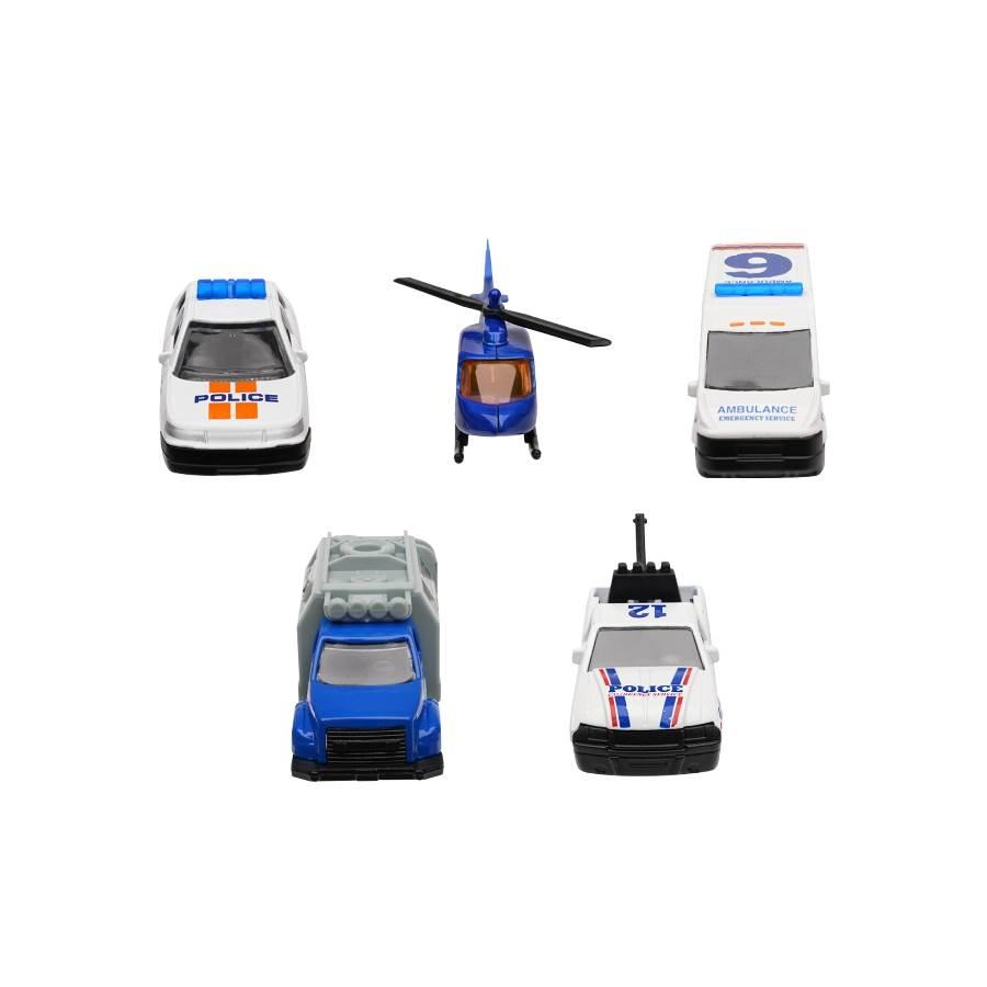 ダイキャストカー 5パック ポリスカーセット トイザらス限定 3歳 4歳 5