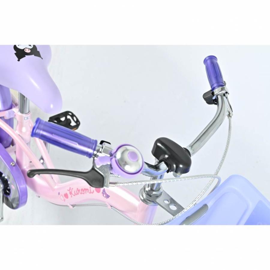 18インチ 身長107〜123cm 子供用自転車 サンリオ クロミ キッズバイク