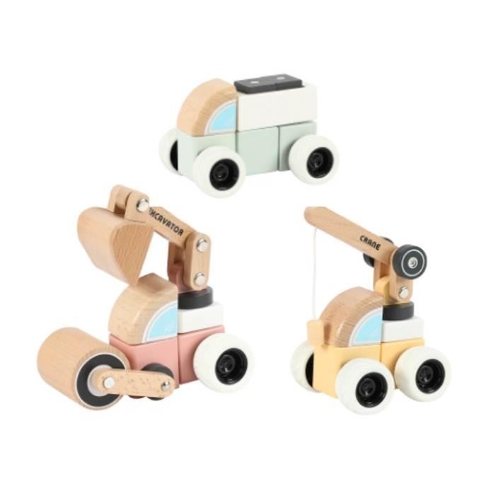 木製DIY建設車両 セット トイザらス限定 2歳 3歳 4歳 : トイザらス