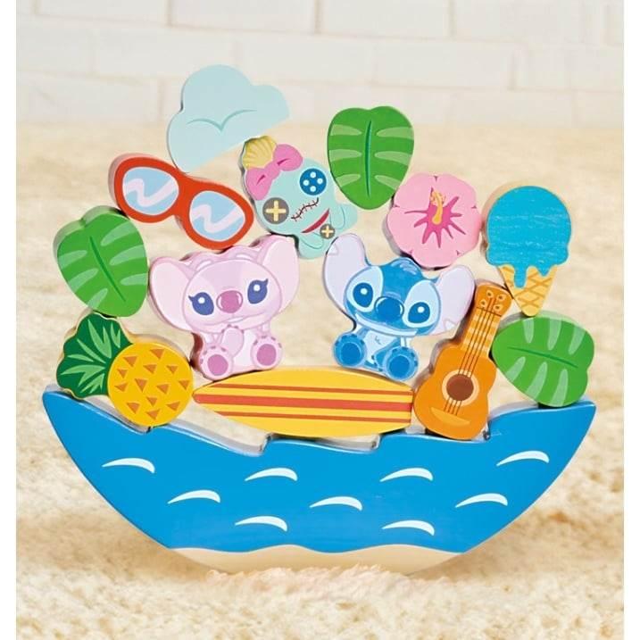 DISNEY HELLO! WOODEN WORLD スティッチ ゆらゆらサーフィン バランス