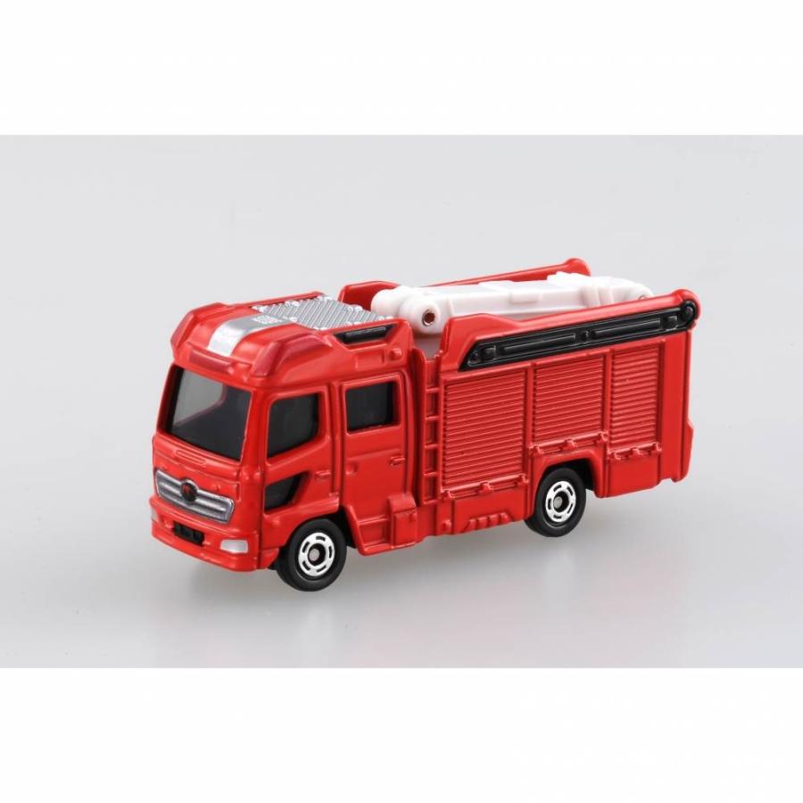 トミカ No.119 モリタ 13mブーム付多目的消防ポンプ自動車 MVF 箱