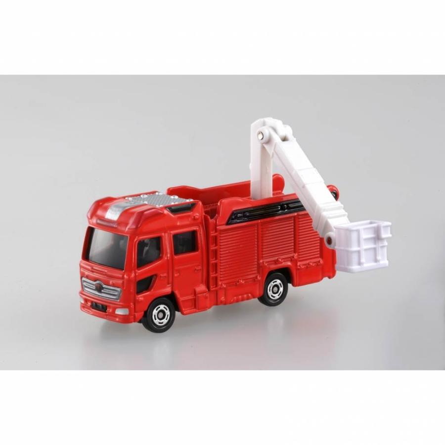 トミカ No.119 モリタ 13mブーム付多目的消防ポンプ自動車 MVF 箱