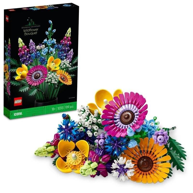 レゴ LEGO ボタニカル ワイルドフラワーブーケ 10313｜誕生日