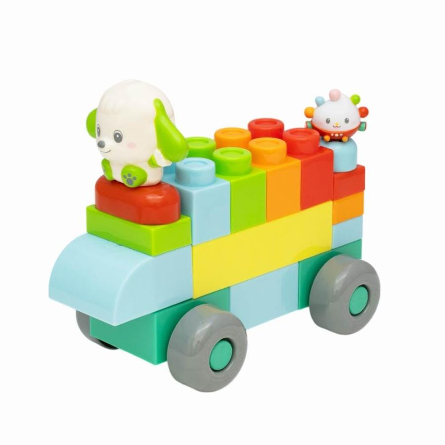 ワンワンとぽぅぽのおおきなブロック 70pcs トイザらス限定 誕生日