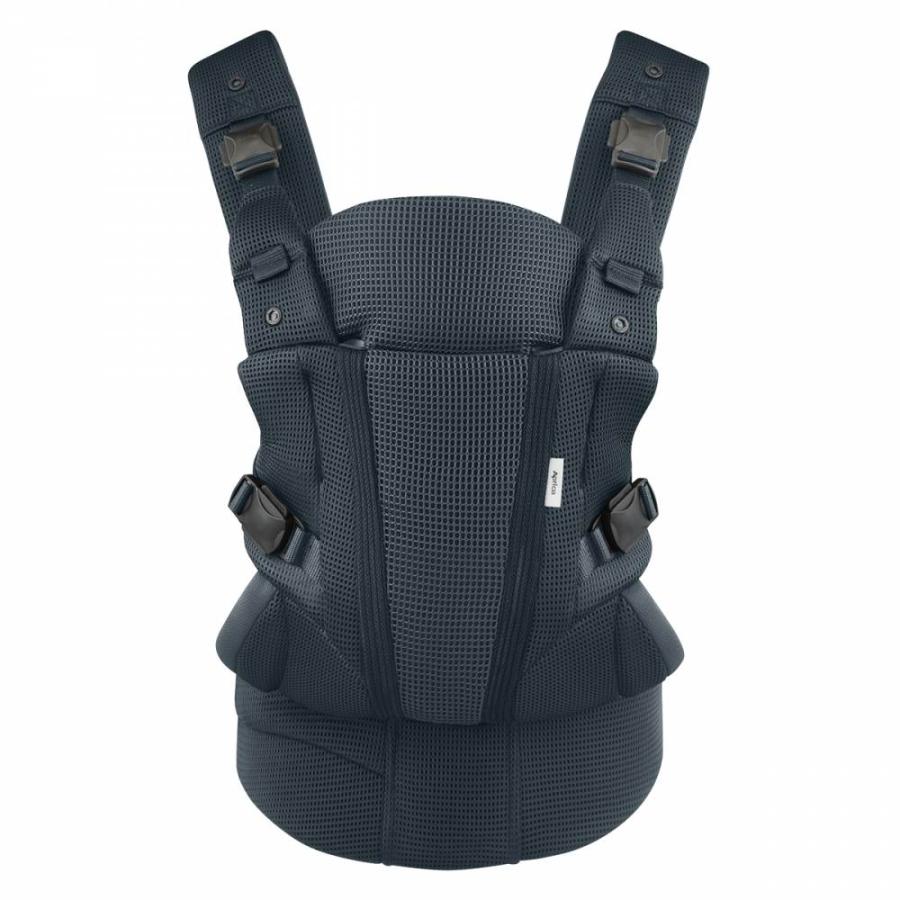 Aprica アップリカ ラクリス AB (ネイビー) 抱っこ紐 新生児タテ対面