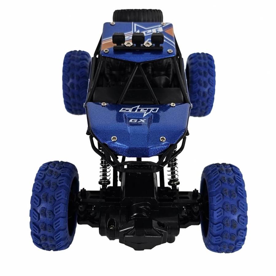 RC 1:18 ビッグホイールクローラー ブルー トイザらス限定 ラジオ