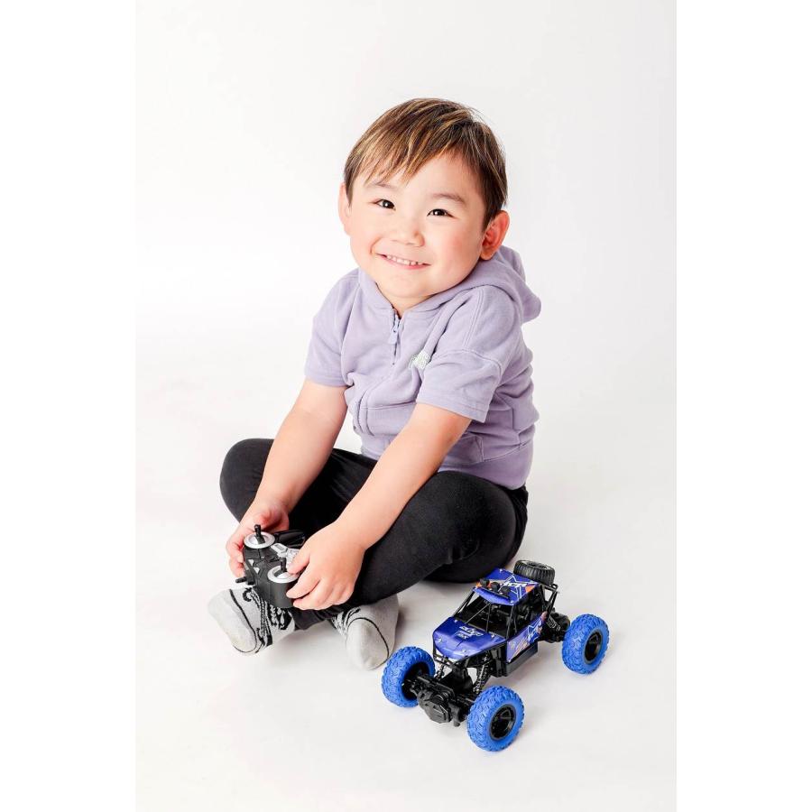 RC 1:18 ビッグホイールクローラー ブルー トイザらス限定 ラジオ