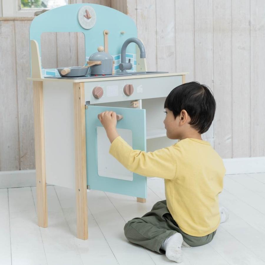 木製2IN1おしゃれなIHキッチン トイザらス限定 おままごと プレゼント 3歳 4歳 5歳 プレイポップ 誕生日 ギフト_2