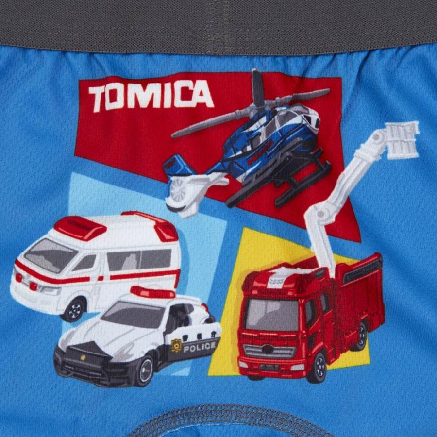 TOMICA トミカ 3枚組ボクサーパンツ ブルー×95cmベビーザらス限定