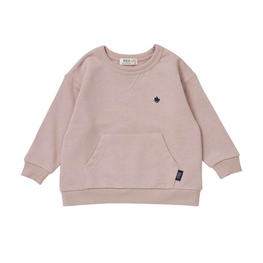 ポロラルフローレン ポロ馬刺繍クルーネックトレーナー ピンク POLO BCS 馬刺繍トレーナー ピンク×120cm : トイザらス・ベビーザら