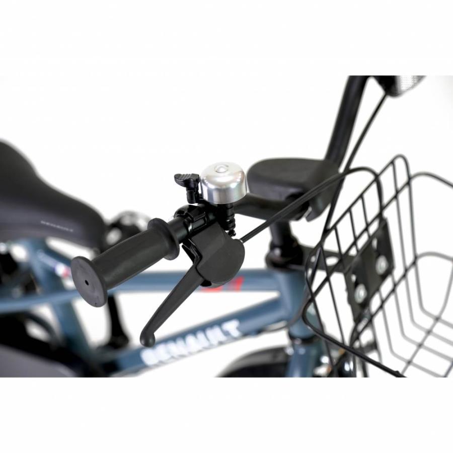 16インチ 身長100〜115cm 子供用自転車 ルノーキッズ スモークブルー