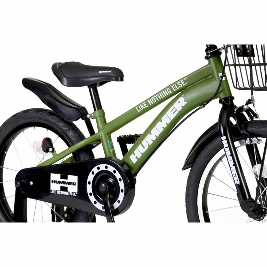 18インチ 身長105〜120cm 子供用自転車 ハマーキッズ カーキ HUMMER
