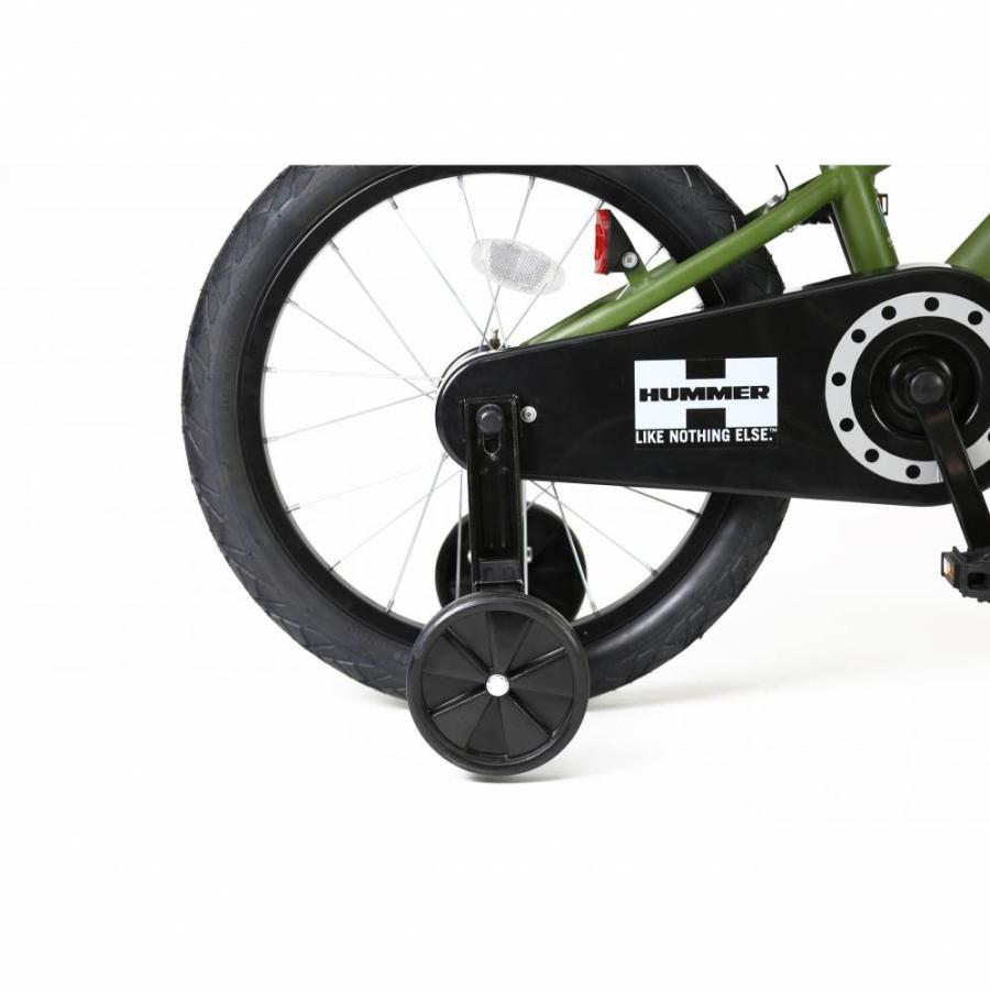 18インチ 身長105〜120cm 子供用自転車 ハマーキッズ カーキ HUMMER
