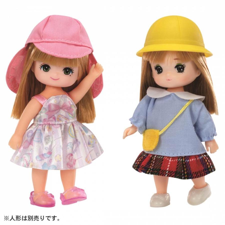 【確認用】ミキちゃんマキちゃん 服 5点セット ハンドメイド 　138 リカちゃん 服 LW-20 ミキちゃんマキちゃんドレスセット ようちえん