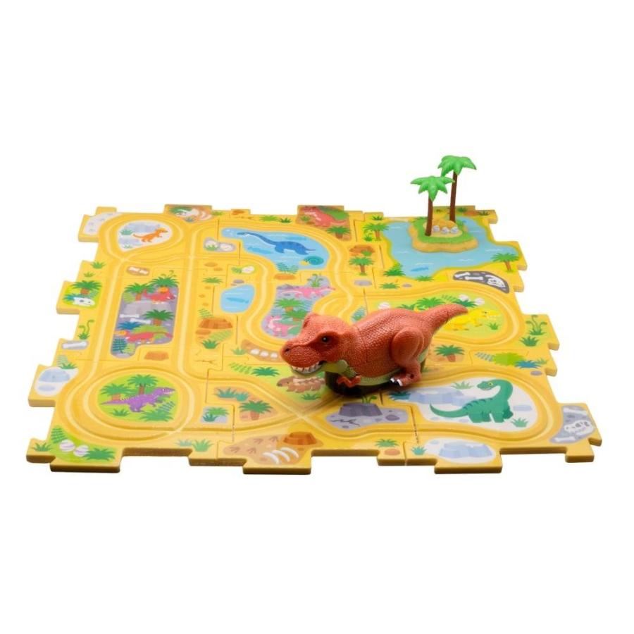 パネルワ―ルドはしる！ティラノサウルス 子ども向け 3歳 知育 パズル