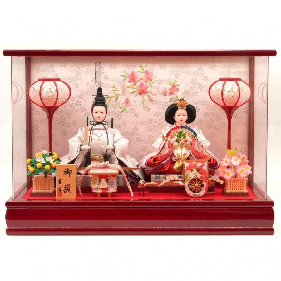 雛人形】ケース親王飾り「舞桜刺繍アクリル」（322598） : トイザらス