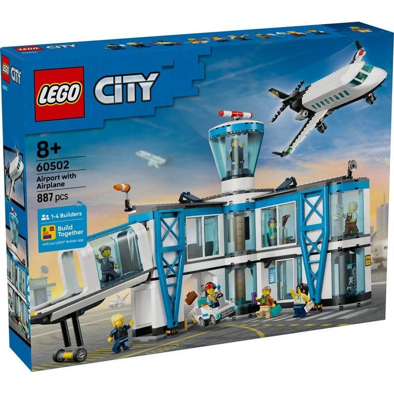 オンライン限定価格】レゴ LEGO シティ 空港ターミナルと飛行機 60502
