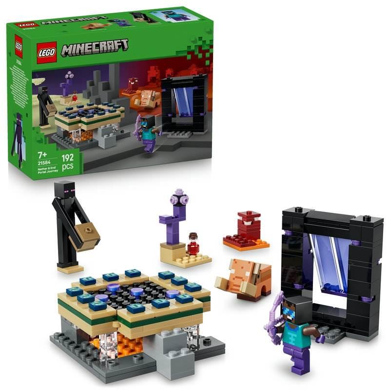 オンライン限定価格】レゴ LEGO マインクラフト ネザーとエンド
