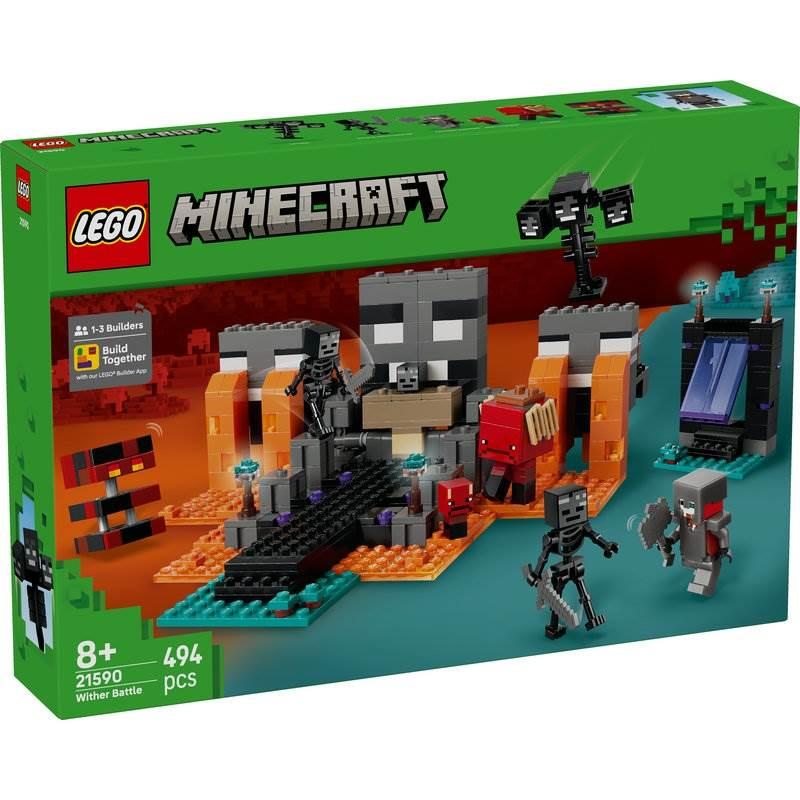 オンライン限定価格】レゴ LEGO マインクラフト ウィザーバトル 21590