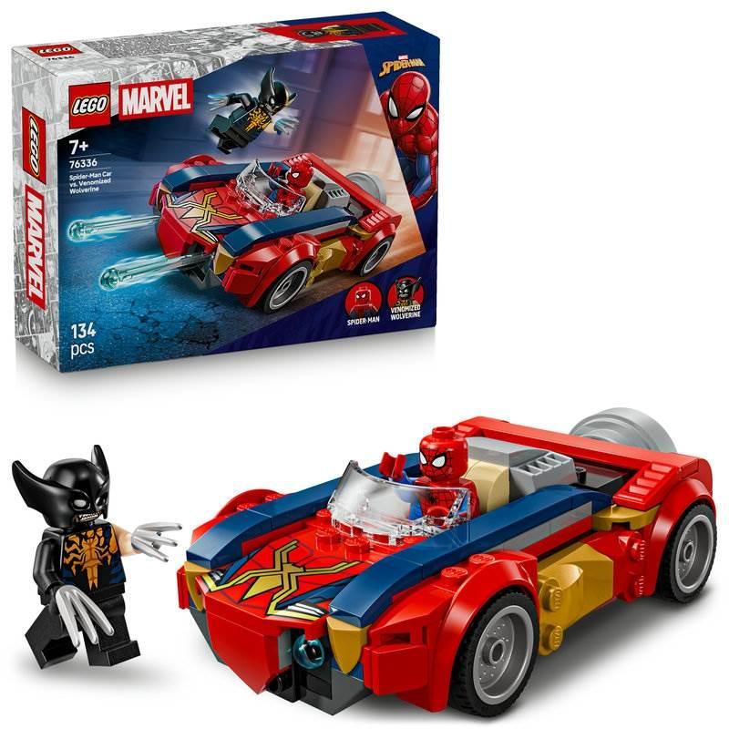 オンライン限定価格】レゴ LEGO マーベル スパイダーマンとヴェノム化